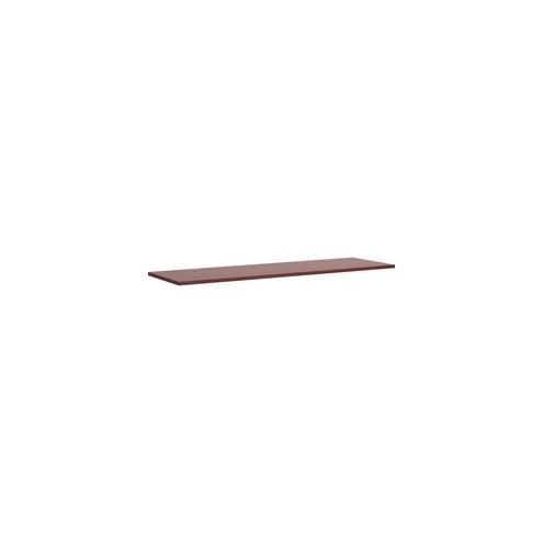 HON Foundation Worksurface 72"W x 24"D - 72" x 24"1" - Material: Thermofused Laminate (TFL) - Finish: Mahogany
