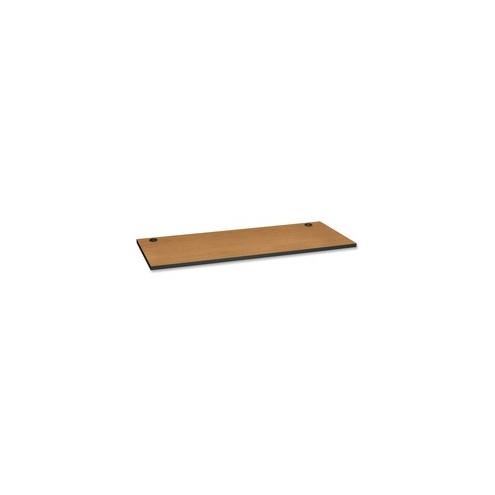 HON Huddle Table Top, 60"W x 24"D - Laminated Rectangle Top - 60" Table Top Width x 24" Table Top Depth x 1.13" Table Top Thickness - Harvest