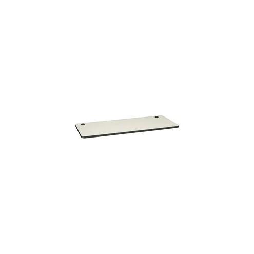 HON Huddle MT2460E Table Top - Laminated Rectangle Top - 24" Table Top Length x 60" Table Top Width x 1.13" Table Top Thickness - Charcoal, Silver
