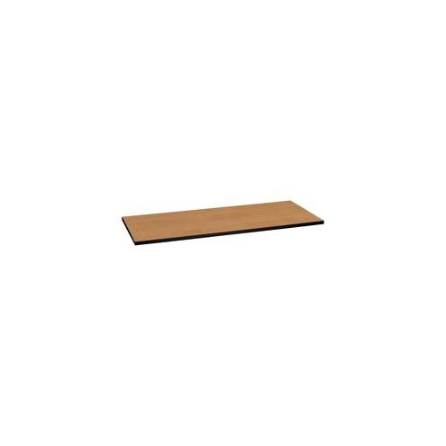 HON Huddle Table Top, 60"W x 24"D - High Pressure Laminate (HPL) Rectangle Top - 24" Table Top Length x 60" Table Top Width x 1.13" Table Top Thickness - Black, Harvest - Steel