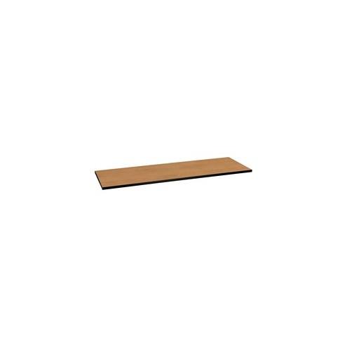 HON Huddle Table Top, 72"W x 24"D - Harvest Black Rectangle, High Pressure Laminate (HPL) Top - 24" Table Top Length x 72" Table Top Width x 1.13" Table Top Thickness - Steel