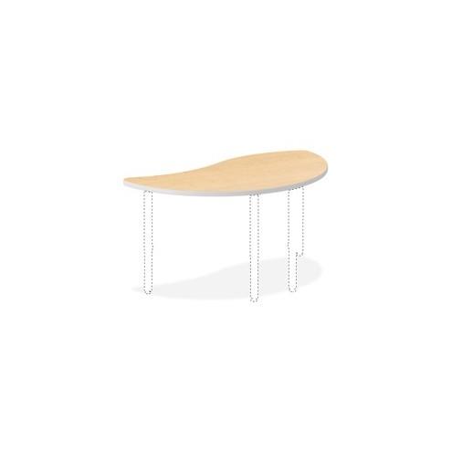 HON Build Wisp Table 50"W x 30"D - Natural Maple Wisp Top - 54" Table Top Length x 30" Table Top Width x 1.13" Table Top Thickness