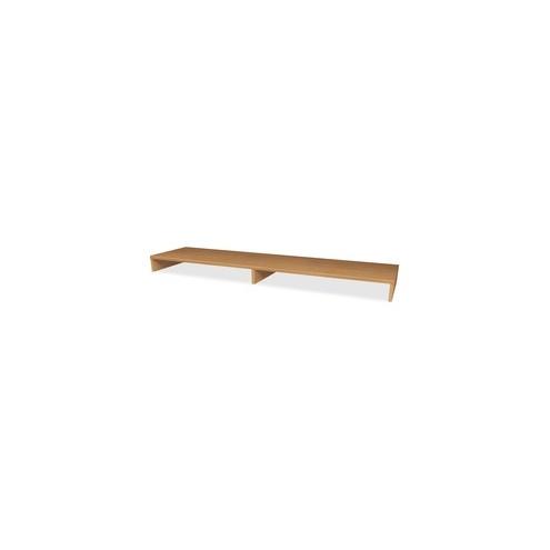 HON Layering Shelf, 60"W - 60" x 60" x 29.5" - Finish: Harvest, Laminate