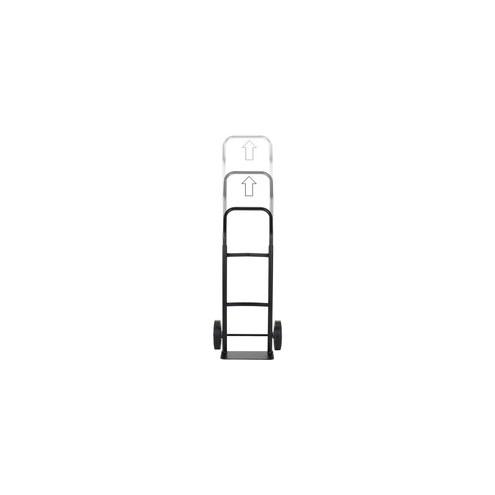 Harper Expandable Steel Hand Truck - 600 lb Capacity - x 19" Width x 15.5" Depth x 48" Height - Steel Frame - Green - 1 Each