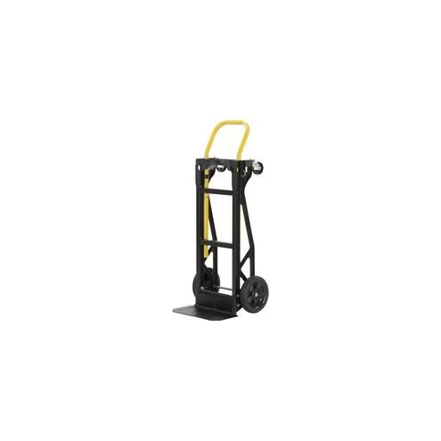 Harper Ultra Lite 2-in-1 Hand Truck - 400 lb Capacity - Steel - x 16" Width x 16" Depth x 41" Height - Black - 1 Each