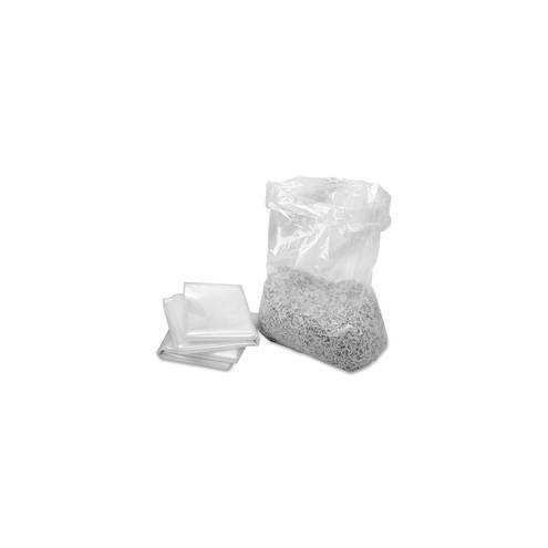 HSM Shredder Bags - fits Classic 225, 386, 390, 411, 412, SECURIO B35, P36 & P40, Pure 740 & 830 Models - 58 gal - 21" x 17" x 44" - 100/Roll - Clear
