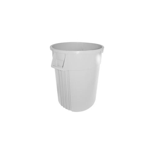 Gator 44-gallon Container - 44 gal Capacity - Rectangular - 31.6" Height x 24" Width - Polyethylene Resin, Plastic - White