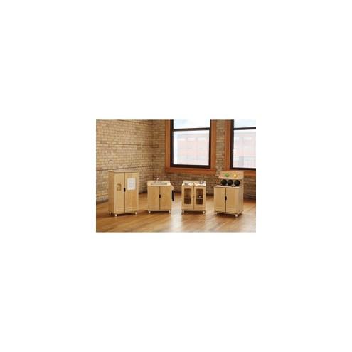 TrueModern - 4-Piece Play Kitchen Set - Anodized Aluminum