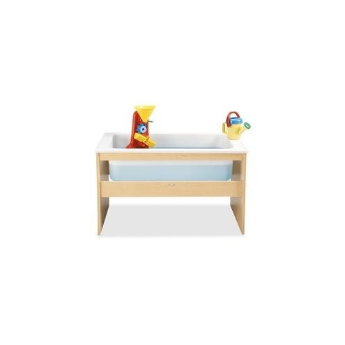 young Time Sensory Play Table - 21.50" Height x 23" Width - Assembly Required - Baltic, Laminated, Opaque
