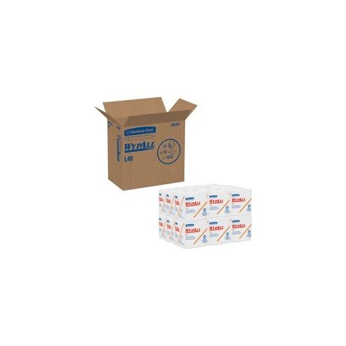 Wypall L40 All-Purpose Wipers - 12.50" x 13" - White - Soft, Absorbent - For General Purpose - 56 Quantity Per Pack - 18 / Carton