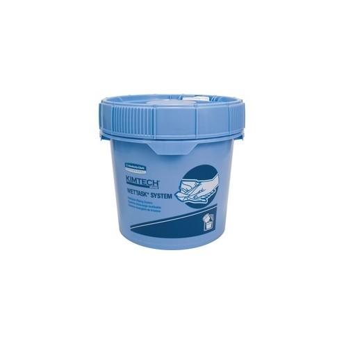 KIMTECH WetTask System Wipers - Wipe - 448 fl oz (14 quart) - 2 / Carton - Blue
