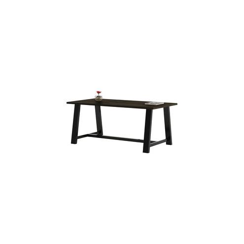 KFI 36x72" Solid Wood Top Midtown Table - Espresso Rectangle Top - 72" Table Top Length x 36" Table Top Width - 30" Height - Assembly Required