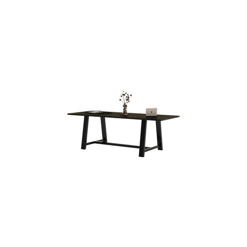 KFI 36x96" Solid Wood Top Midtown Table - Espresso Rectangle Top - 96" Table Top Length x 36" Table Top Width - 30" Height - Assembly Required
