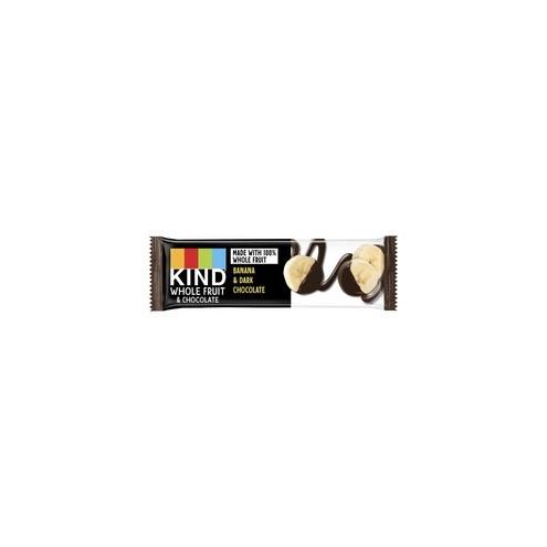 KIND Pressed Dark Chocolate Fruit Bars - Gluten-free, Individually Wrapped, Trans Fat Free, Low Sodium, Low Fat - Dark Chocolate, Banana - 1.34 oz - 12 / Box