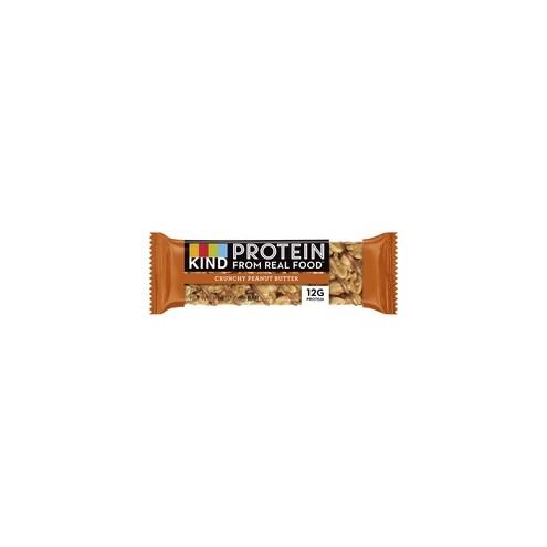 KIND Protein Bars - Trans Fat Free, Low Sodium, Gluten-free, Individually Wrapped - Crunchy Peanut Butter - 1.76 oz - 12 / Box