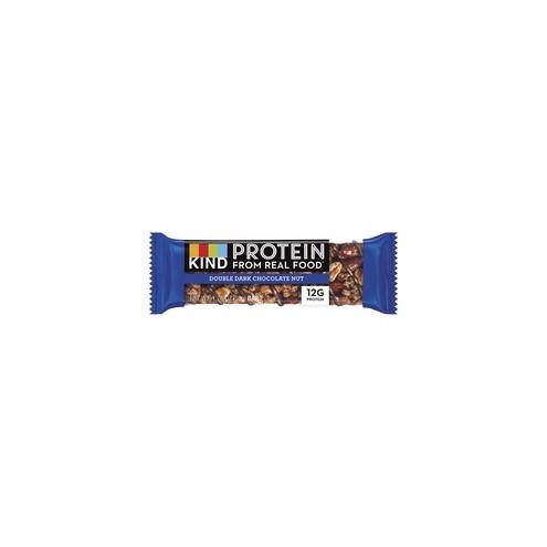 KIND Protein Bars - Trans Fat Free, Low Sodium, Gluten-free, Individually Wrapped - Dark Chocolate Nut - 1.76 oz - 12 / Box