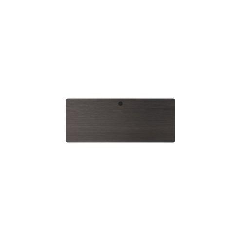 Lorell Fortress Educator Desk Laminate Worksurface - 60" x 24" x 1.2" - T-mold Edge - Material: Laminate Work Surface - Finish: Charcoal Gray