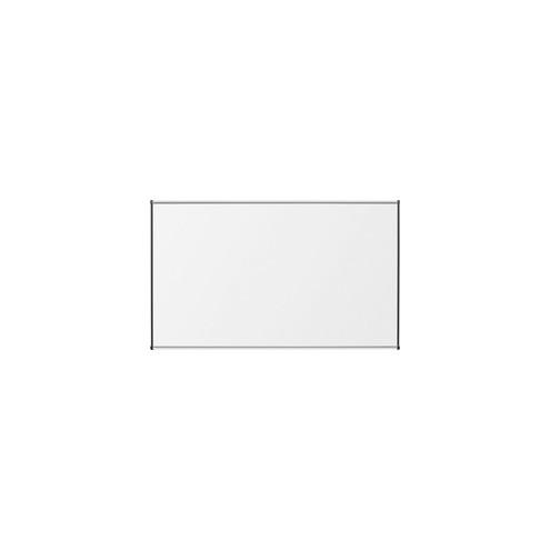 Lorell Marker Board - 72" (6 ft) Width x 48" (4 ft) Height - Porcelain Enameled Steel Surface - Satin Aluminum Frame - Assembly Required - 1 / Each