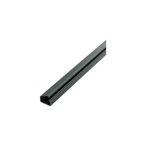 CordAway Channel, Locking-Latch - 1-1/2" x 7/8" x 48" , Self-adhesive, Black, 1/pack