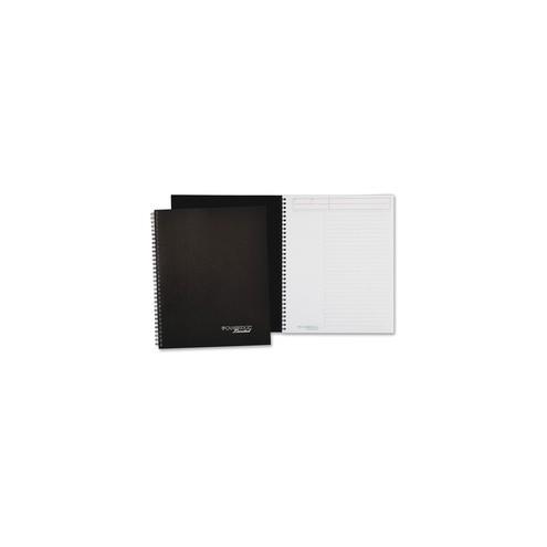 Five Star Scientific Wirebound Notebook - Wire Bound - College/Quad Ruled - 11" x 8 1/2" - White Paper - Metallic Cover - Poly Cover - Pocket Divider, Reference Page, Durable Cover - 1Each
