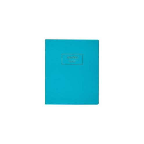 Cambridge Edition Large Casebound Notebook - 80 Sheets - Case Bound - 9" x 11" - White Paper - Teal Cover - 1Each