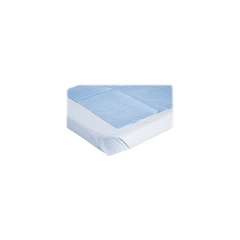 Medline Blue Disposable Stretcher Sheets - Tissue - For Classroom - Blue - 50 / Box