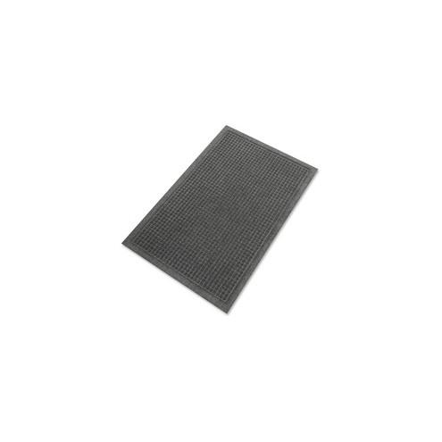 Guardian Floor Protection EcoGuard Floor Mat - Indoor, Outdoor, Carpeted Floor, Hard Floor - 36" Length x 24" Width - Rectangle - Rubber - Charcoal