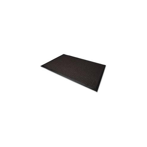 Guardian Floor Protection WaterGuard Wiper Scraper Indoor Mat - Indoor, Outdoor, Floor - 10 ft Length x 36" Width - Rectangle - Rubber - Charcoal