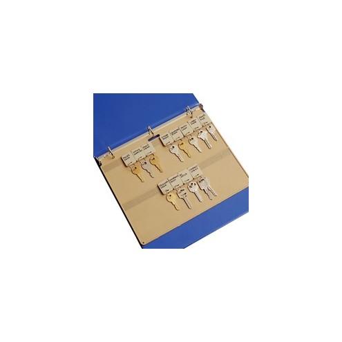 MMF Binder/Files/Wall Mount Key Panel - 11.5" Width - 250 mil Thickness - 22 x Key Capacity - Ring Binder - Rectangular - Beige - Plastic - 1 / Each
