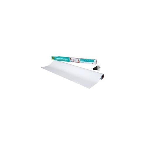 Post-it® Flex Write Surface - Rectangle - Wall Mount, Surface - 96" Length x 48" Width - 1 Roll, includes microfiber cleaning cloth and water bottle