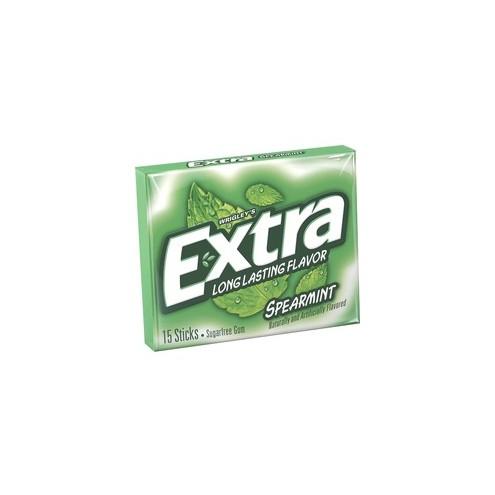 Mars Spearmint Flavored Chewing Gum - Spearmint - 10 / Box