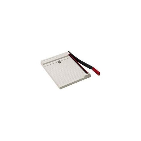 SKILCRAFT Drop Knife Paper Trimmer - Cuts 10Sheet - 12" Height x 12" Width - Beige