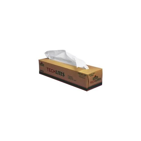SKILCRAFT TechLites Delicate Task Wipes - For Lens, Electronic Equipment - 140 / Dispenser - 18 / Box - White
