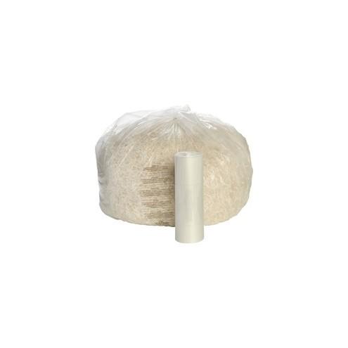 SKILCRAFT - High Performance Shredder Bag - 60 gal - 51" x 49" - 50 / Box - Clear