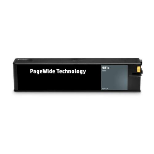 Replacement For HP 981X L0R12A High Yield Black PageWide Cartridge