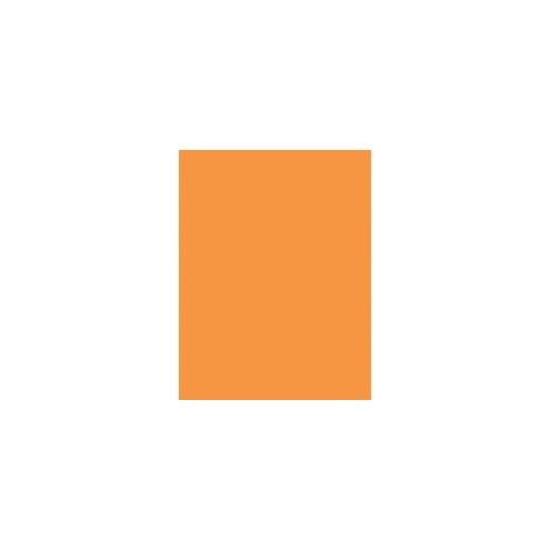 Pacon Laser Print Bond Paper - 10% Recycled - Letter - 8.50" x 11" - 24 lb Basis Weight - 100 Sheets/Pack - Bond Paper - Neon Orange