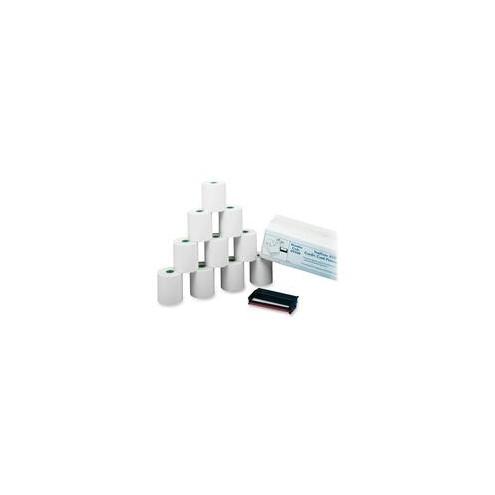 PM 09300 Credit/Debit Verification Kit For Verifone 250 and 500 Printers - 3" x 90 ft - 1 / Carton - White, Canary