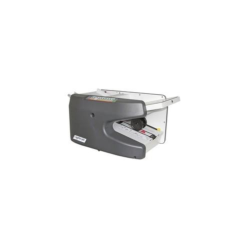 Martin Yale Premier 1611 Ease-Of-Use Autofolder - 9000 Sheets/hour - Half-fold, Double Parallel Fold, Z Fold, Right Angle Fold, Letter Fold - Charcoal