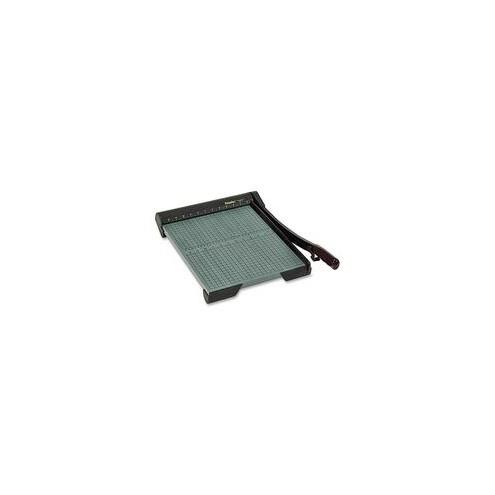 Premier Heavy-Duty Wood Series Paper Trimmers - 1 x Blade(s)Cuts 20Sheet - 15" Cutting Length - Straight Cutting - 4.3" Height x 17" Width x 24" Depth - Wood Base, Steel Blade - Green