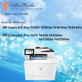 Office Koala 58A Black Toner Cartridges(with New Chip), Compatible with  HP LaserJet Pro M404 M404n/M404dn/M404dw MFP M428/M428dw/M428fdn/M428fdw, 3000 Pages Yield  (Replacement for OEM Part CF258A)