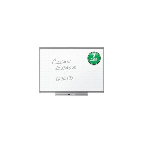 Quartet Prestige 2 Total Erase Whiteboard - 96" (8 ft) Width x 48" (4 ft) Height - White Surface - Graphite Frame - Horizontal - 1 / Each