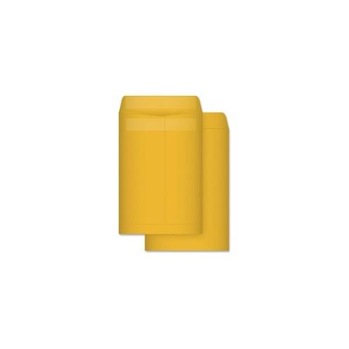 Quality Park 43367 Redi-Seal Kraft Envelopes - Document - 6 1/2" Width x 9 1/2" Length - Flap - Kraft - 100 / Box - White