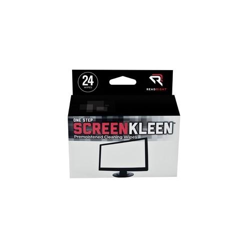 Read Right One Step CRT Screen Cleaning Wipes - 24 / Box