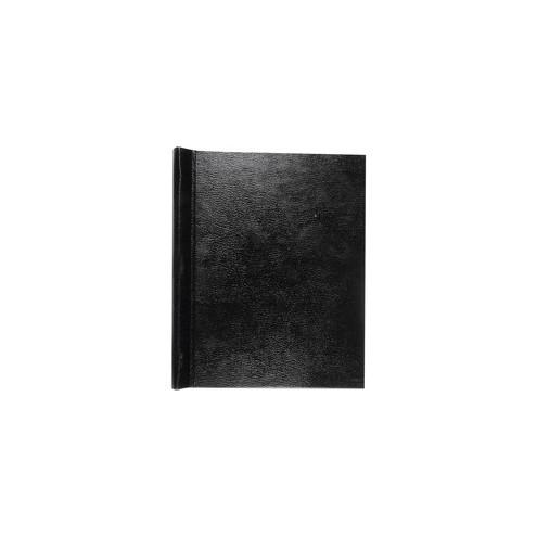 Roaring Spring Thesis Binders - 2" Binder Capacity - Letter - 8 1/2" x 11" Sheet Size - Leatherette - Black - 1 Each