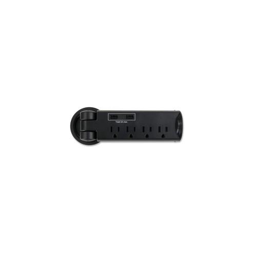 Safco USB Power Module - 5 x Power Receptacles Tabletop, Desktop