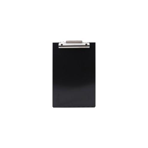 Saunders Redi-Rite Aluminum Storage Clipboard - 8 1/2" x 11" - Aluminum - Black - 1 Each