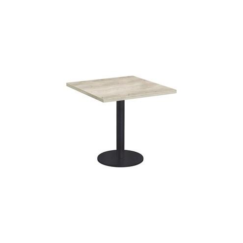 Special-T 36" Cantina Hospitality Table - Thermofused Laminate (TFL) Square Top - 36" Table Top Width x 36" Table Top Depth - 29" Height - Assembly Required - Silver Gray
