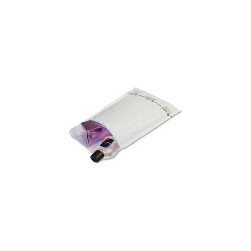 Jiffy Mailer Tuffgard Extreme No. 1 Mailers - Bubble - #1 - 7 1/4" Width x 12" Length - Self-adhesive Seal - 50 / Carton - White