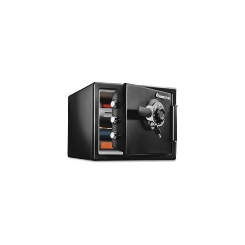 Sentry Safe Large Fire/Water Safe - Combination Lock - Water Resistant, Fire Resistant - Black