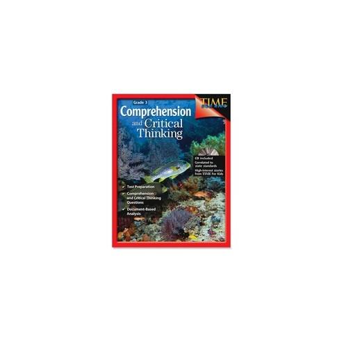 Shell Education Grade 3 Comprehension/Critical Thinking Book Printed/Electronic Book by Greathouse Lisa. - Shell Educational Publishing Publication - Book, CD-ROM - Grade 3 - English
